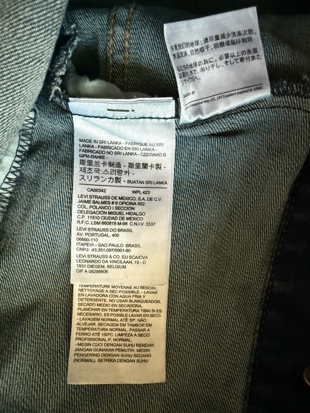 Levi's Original Trucker Jacket Women’s Size Small - Picture 7 of 12